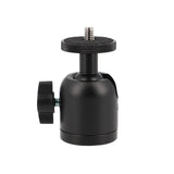 Mini Metall Kugelkopf 3/8 Zoll - Universal Kugelkopf mit 360° Drehung für Stativ & Zubehör