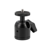 Mini Metall Kugelkopf 3/8 Zoll - Universal Kugelkopf mit 360° Drehung für Stativ & Zubehör