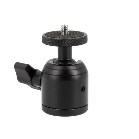 Mini Metall Kugelkopf 3/8 Zoll - Universal Kugelkopf mit 360° Drehung für Stativ & Zubehör