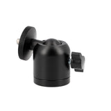 Mini Metall Kugelkopf 1/4 Zoll - Universal Kugelkopf mit 360° Drehung für Kamera & Zubehör