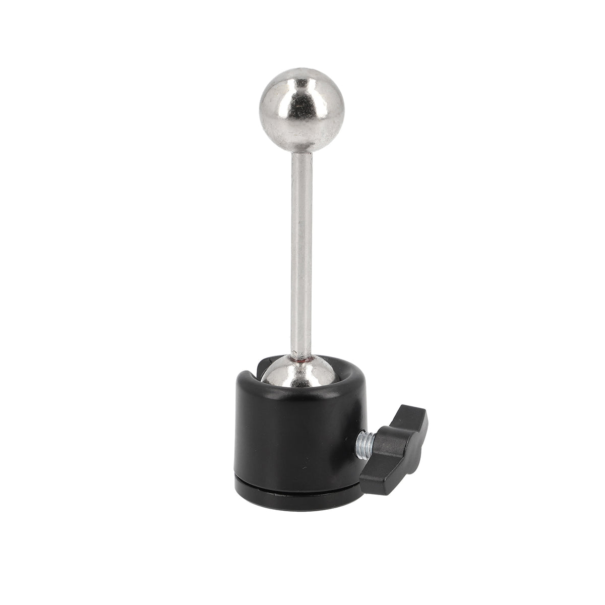 Mini Metall Doppel Kugelkopf mit kurzer Stange 1/4 und 3/8 Zoll Gewinde