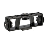 Halterung mit dreifachen 1/4 Zoll Gewinde Kamerahalter für flexible Multi-Kamera-Setups