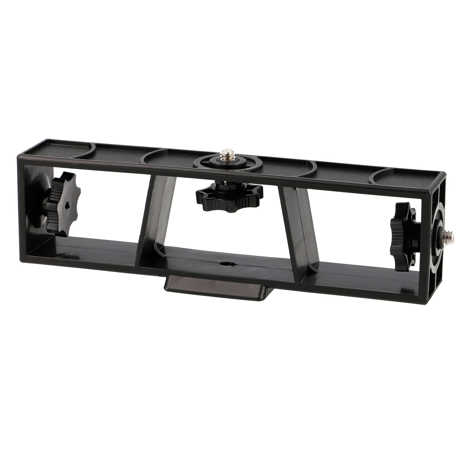 Halterung mit dreifachen 1/4 Zoll Gewinde Kamerahalter für flexible Multi-Kamera-Setups