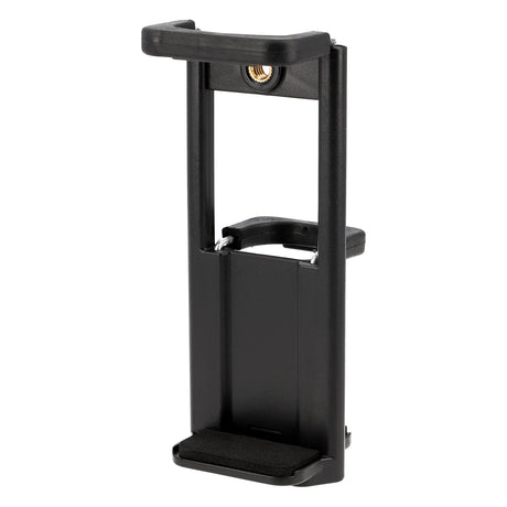 Doppelseitige Smartphone & Tablet Halterung 1/4 Zoll Universal Stativhalter für Hochformat & Querformat