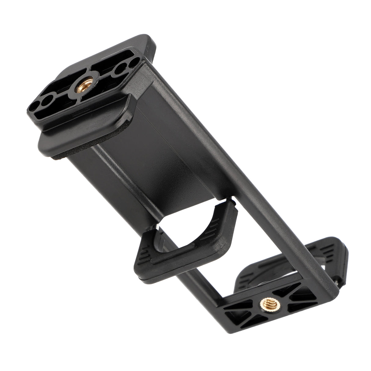 Doppelseitige Smartphone & Tablet Halterung 1/4 Zoll Universal Stativhalter für Hochformat & Querformat