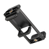 Doppelseitige Smartphone & Tablet Halterung 1/4 Zoll Universal Stativhalter für Hochformat & Querformat