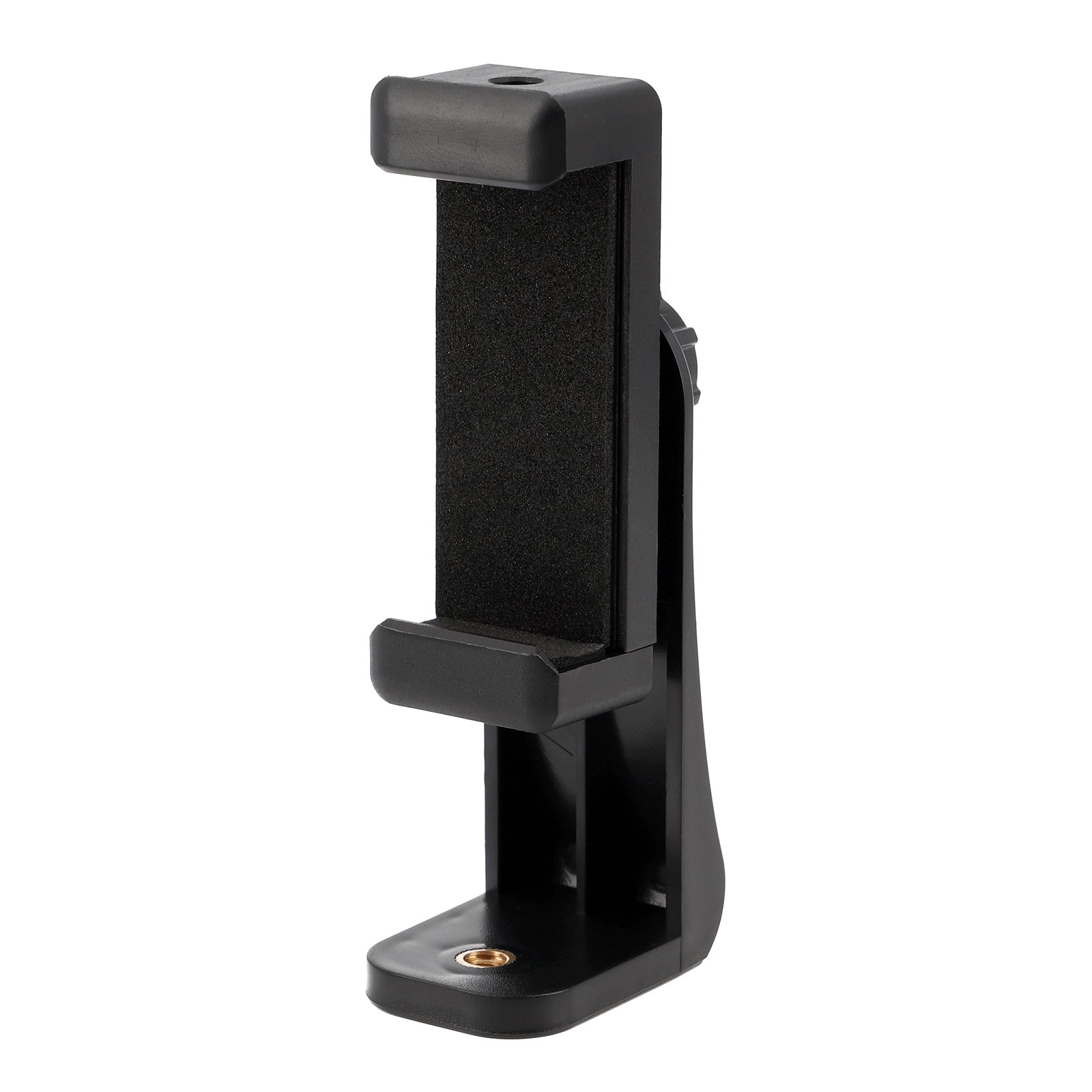 Drehbare Smartphone Halterung 360° Rotation & 1/4 Zoll Universal Handy Stativhalter Hochformat & Querformat 56-100mm