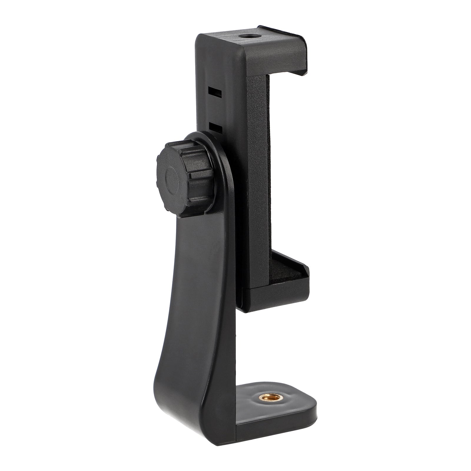 Drehbare Smartphone Halterung 360° Rotation & 1/4 Zoll Universal Handy Stativhalter Hochformat & Querformat 56-100mm