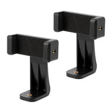 2er Set Universal Smartphone Halterung – Handy Stativadapter mit 1/4 Zoll, Blitzschuh & Schraubklemme für Vlogging, Streaming & Fotografie