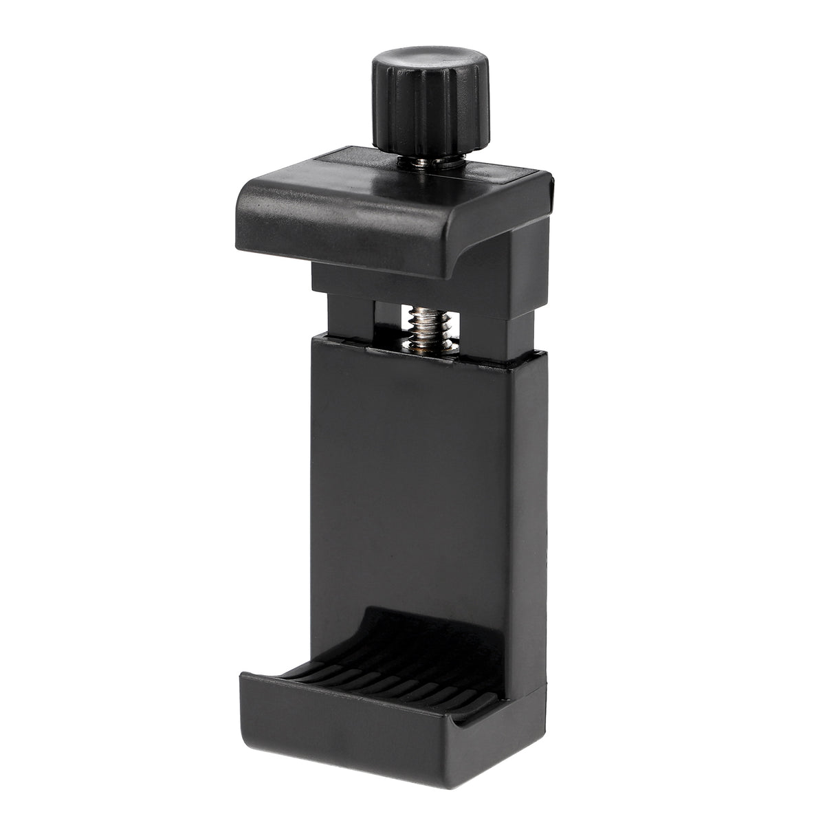 Verstellbare Smartphone Halterung Schraubklemme 1/4 Zoll Universal Handy Stativadapter Hochformat & Querformat 55–105mm