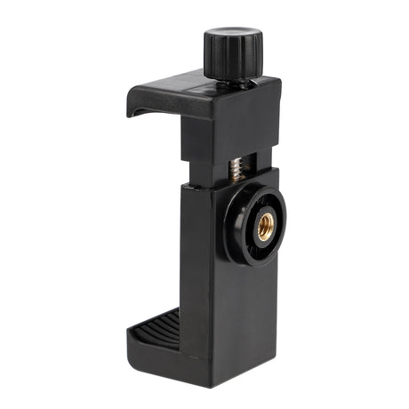 Verstellbare Smartphone Halterung Schraubklemme 1/4 Zoll Universal Handy Stativadapter Hochformat & Querformat 55–105mm