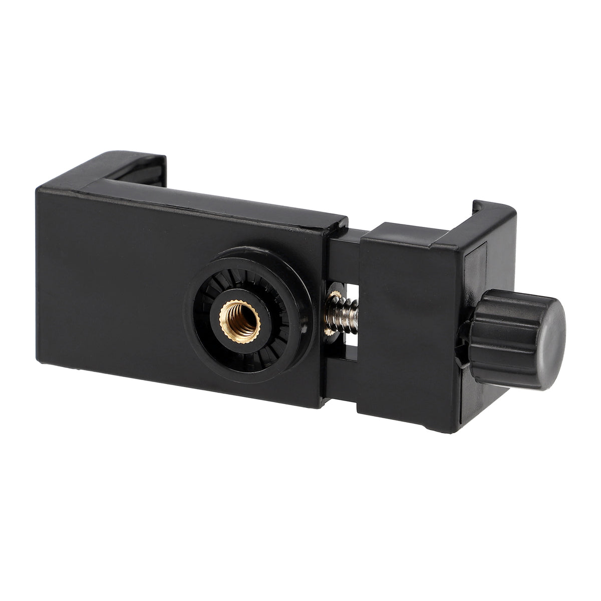 Verstellbare Smartphone Halterung Schraubklemme 1/4 Zoll Universal Handy Stativadapter Hochformat & Querformat 55–105mm