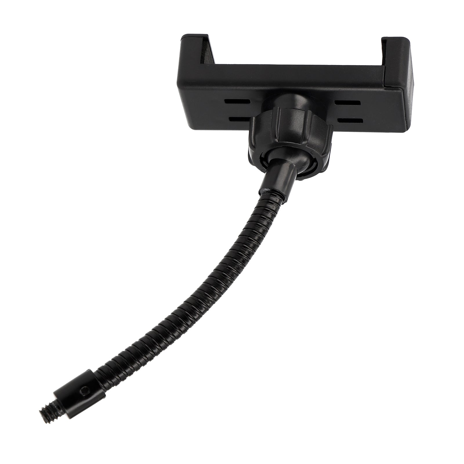 Flexibler Smartphone Halter mit Schwanenhals & 360° Kugelkopf Universal Handy Stativadapter 1/4 Zoll 15cm Arm