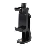 Universal Smartphone Halterung mit Blitzschuh & Stativgewinde - Handyhalter für Tripod, Ringlicht & Vlogging