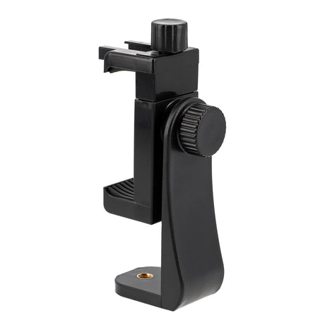 Universal Smartphone Halterung mit Blitzschuh & Stativgewinde - Handyhalter für Tripod, Ringlicht & Vlogging