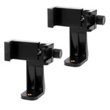 2er Set Universal Smartphone Halterung – Handy Stativadapter mit 1/4 Zoll, Blitzschuh & Schraubklemme für Vlogging, Streaming & Fotografie