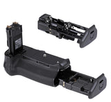 Batteriegriff Set für Canon EOS 7D Mark II wie BG-E16 + 2x LP-E6N Akku + 1x USB Dual Ladegerät