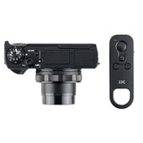 Kabelloser Fernauslöser für Canon Kameras wie EOS R R6 RP 6D 90D Wireless Remote Control BTR-C1