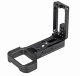 Hochformat L-Platte für Sony A7R4 & Arca Swiss 1/4" Stativgewinde stabile Aluminiumlegierung