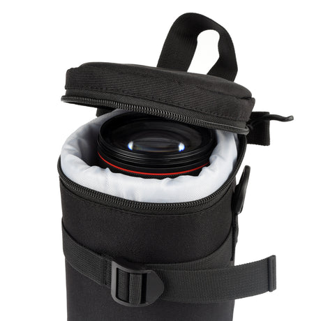 ayex Gepolsterte Objektivtasche 8 Größen – wasserabweisende Lens Case Tasche für Kameraobjektive
