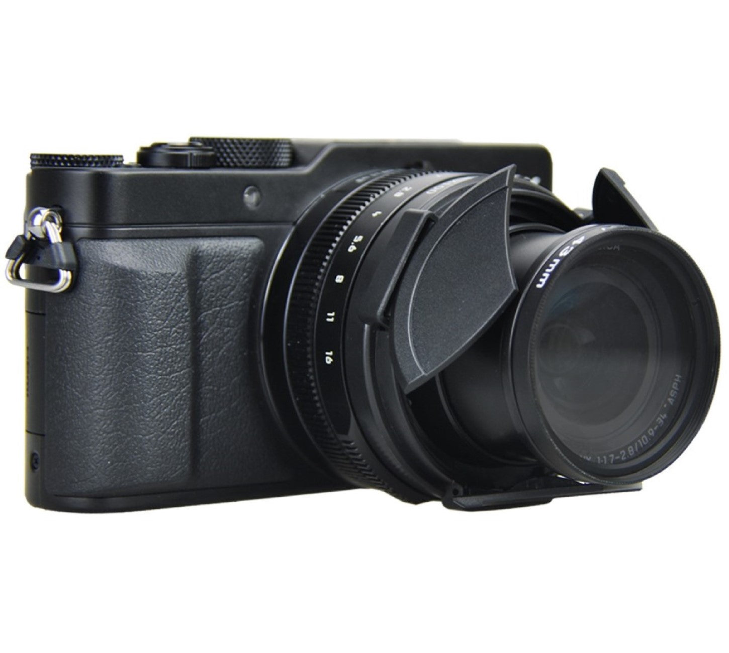 Automatik Objektivkappe für Panasonic Lumix DMC-LX100 LX100II Leica D-LUX Schutz ohne entfernen