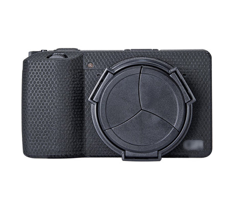 Automatik Objektivkappe für Ricoh GR IIIx Schutz ohne Entfernen