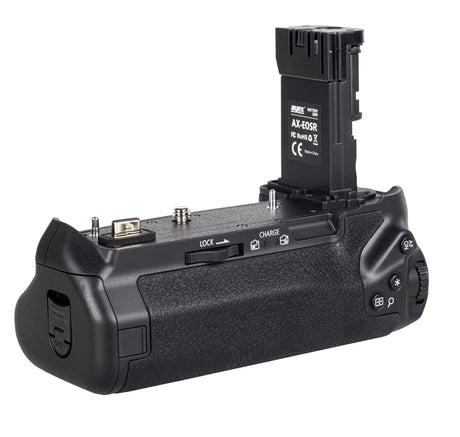 Batteriegriff Set für Canon EOS R Ra Handgriff mit Ladefunktion + 2x LP-E6N Akkus Inkl. USB-C Netzteil