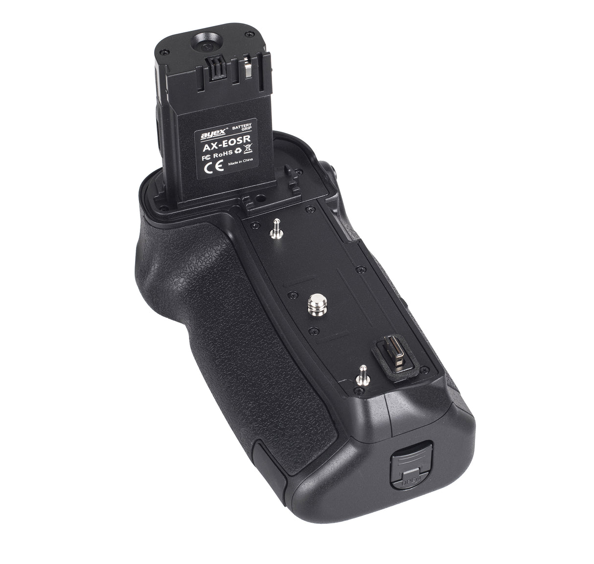 ayex Batteriegriff für Canon EOS R Ra wie BG-E22 B-WARE Handgriff mit Ladefunktion Inkl. USB-C Netzteil