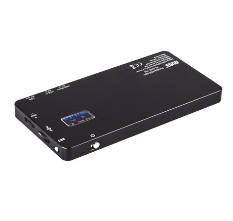 Tragbares LED Videolicht USB CRI 95 & 360° Vollfarbe 9 Lichtszenarios 2500K-8500k 160 LED-Perlen dimmbar für perfekte Ausleuchtung