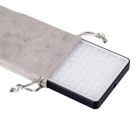 Tragbares LED Videolicht USB CRI 95 & 360° Vollfarbe 9 Lichtszenarios 2500K-8500k 160 LED-Perlen dimmbar für perfekte Ausleuchtung
