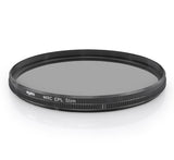 ayex 16-fach vergüteter Slim Polfilter (CPL) 62mm