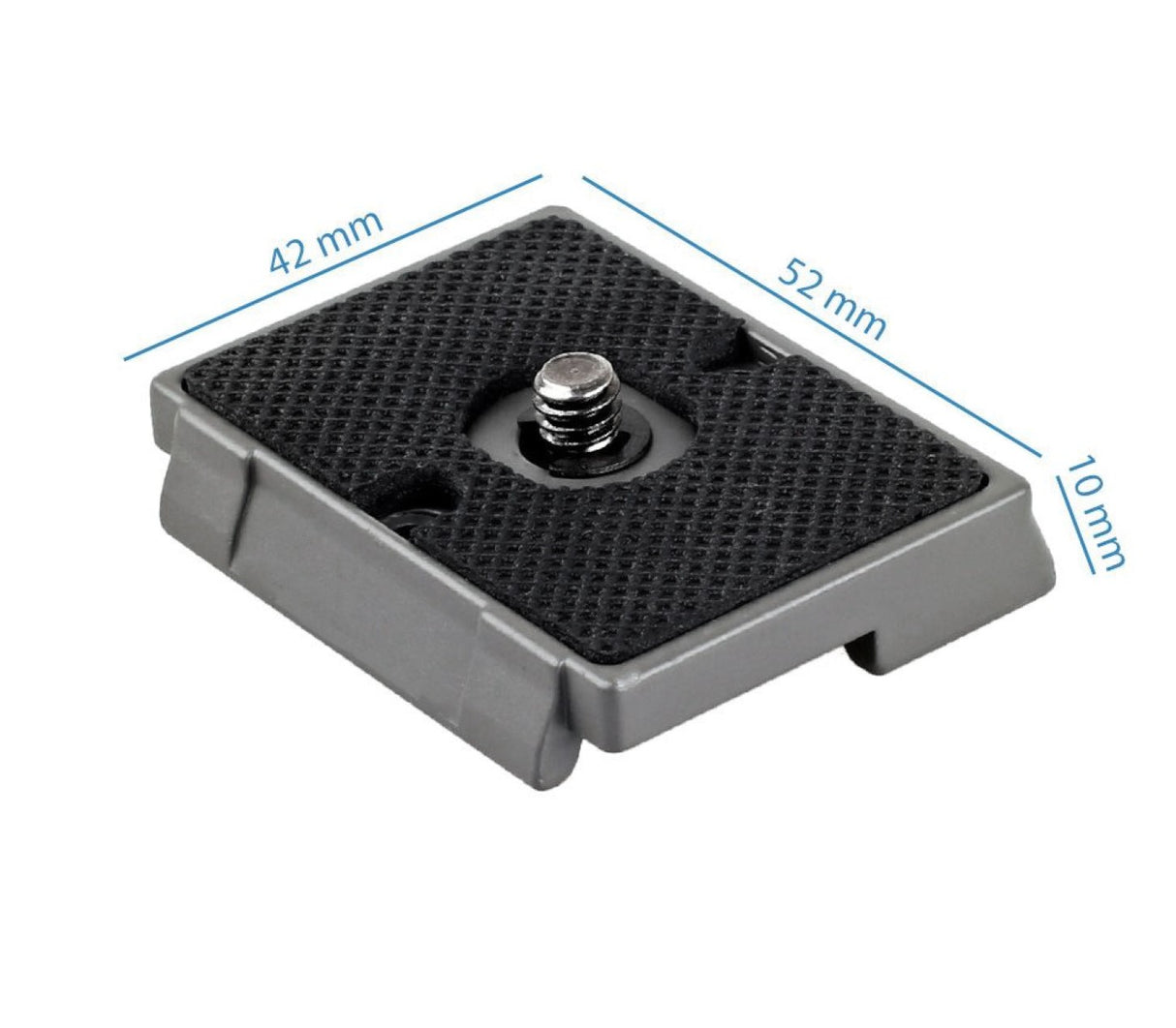 2 Stück Adapterplatte Schnellwechselplatte für Manfrotto RC2 System 200PL-14
