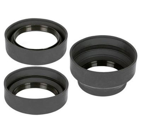 ayex 3 Stufen Sonnenblende 72mm faltbar Gummi Lens Hood