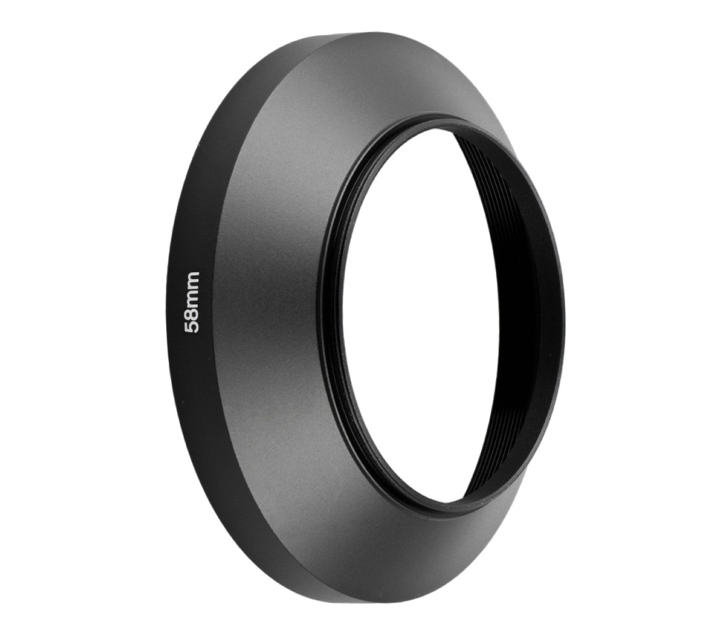 ayex Aluminium Weitwinkel-Gegenlichtblende 58mm Schraubgewinde