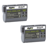 Batteriegriff Set für Nikon D800 D810 wie MB-D12 + 2x EN-EL15B Akku