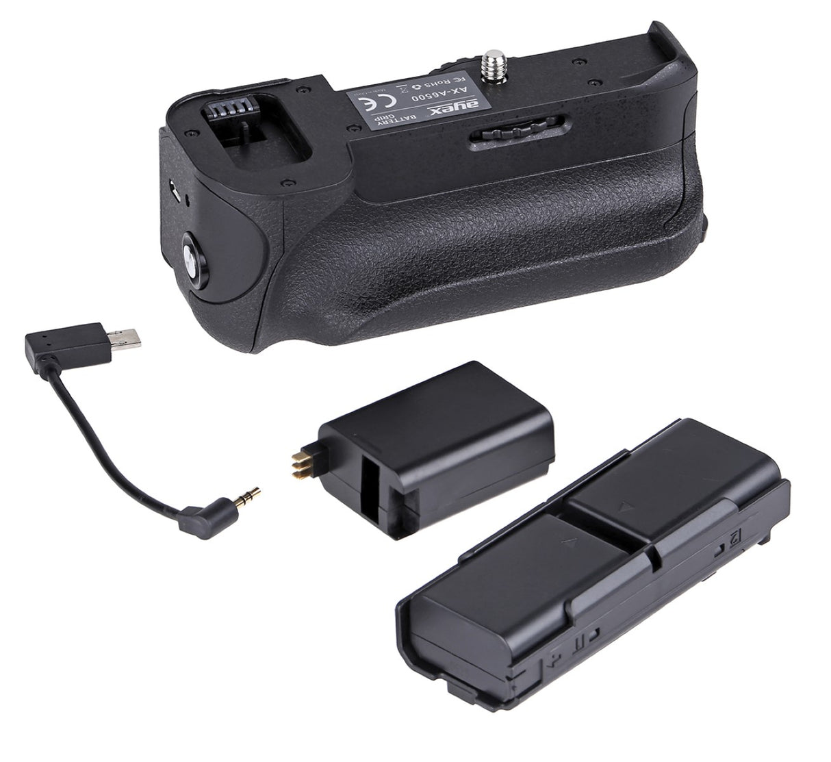Batteriegriff für Sony Alpha A6500 ersetzt VG-A6500 Akkugriff Optimal für Hochformat