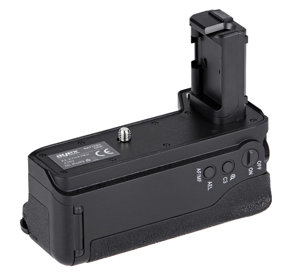 Batteriegriff für Sony Alpha A7II A7RII A7SII ersetzt VG-C2EM Akkugriff Optimal für Hochformat