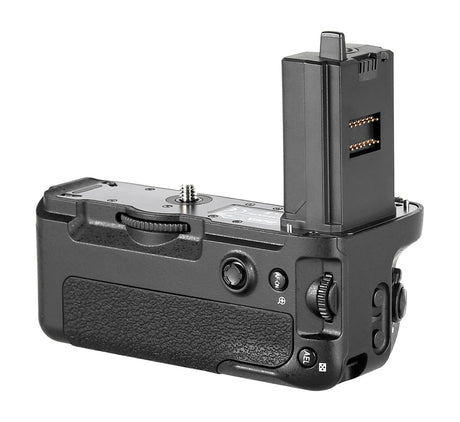 Batteriegriff für Sony Alpha 1 A7RIV A7SIII A7IV A9II ersetzt VG-C4EM Optimal für Hochformat