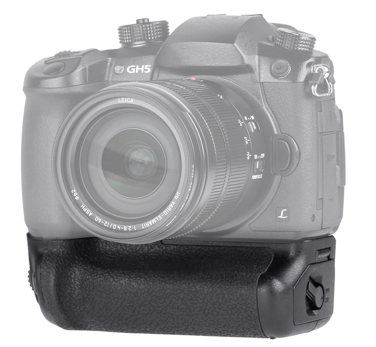 Batteriegriff Set für Panasonic Lumix GH5 + 2x BLF19E Akku + USB Dual Ladegerät