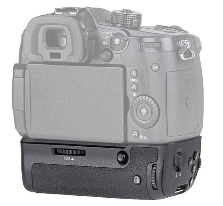 Batteriegriff Set für Panasonic Lumix GH5 + 2x BLF19E Akku + USB Dual Ladegerät