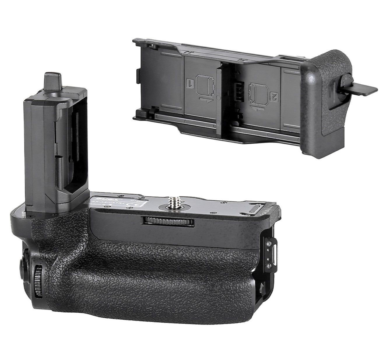 Batteriegriff Set für Sony Alpha 1 a7RIV a7SIII a7IV a9II + 2x NP-FZ100 Akku + 1x USB Dual-Ladegerät wie VG-C4EM