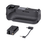 Batteriegriff Set für Sony Alpha A6300 A6000 + 2x NP-FW50 Akku + 1x USB Dual Ladegerät