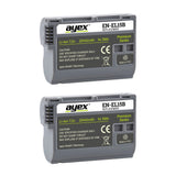 Batteriegriff Set für Nikon Z6II Z7II ersetzt MB-N11 + 2x EN-EL15B Akku