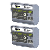 Batteriegriff Set für Nikon Z6II Z7II ersetzt MB-N11 + 2x EN-EL15B Akku