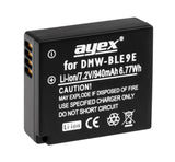 DMW-BLE9E Akku Passend für zB. Panasonic Lumix DMC-GF DMC-S6 DMC-GF3CW