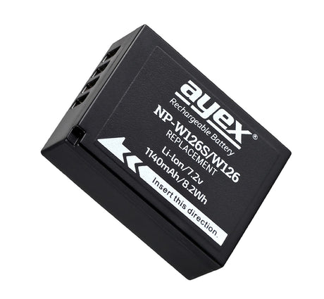 NP-W126S Akku für z.B. Fujifilm X-T4 X-T3 X-T2 X-T30 X-H1 GFX 100S GFX 50S GFX 50R