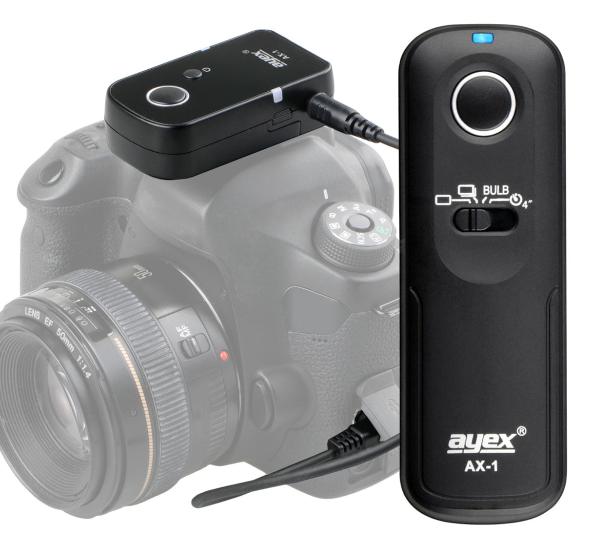 Funk Fernauslöser AX-1 DC2 zB Nikon Z7 Z6 D7500 D7100 D750 D610 D90 D5600 D3300