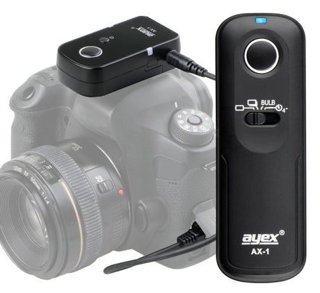Funk Fernauslöser AX-1 DC2 Nikon Z7 Z6 D7500 D7100 D750 D610 D90 D5600 D3300