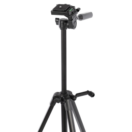 Reisestativ Aluminium leicht & kompakt 135cm Höhe Kugelkopf DSLR Kamera bis 3?kg