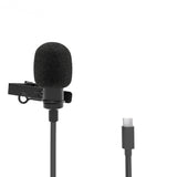 Lavalier-Mikrofon mit USB-C z.B. für Android-Geräte PCs perfekt für Interviews Livestreams LV-1